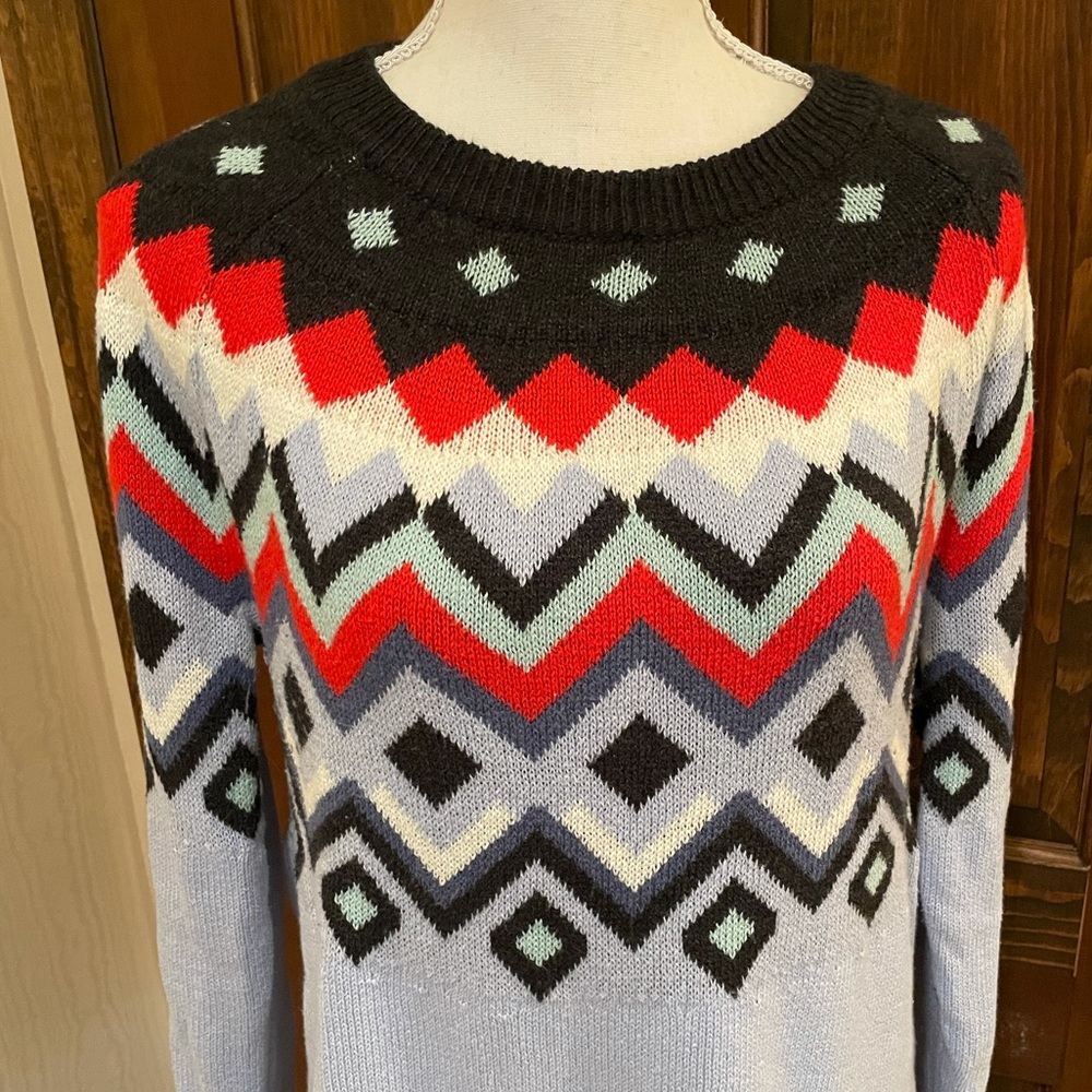 Multicolor Ski Sweater